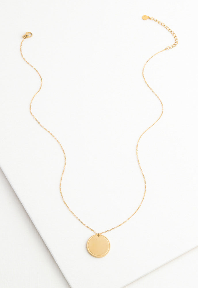 Good Plans Circle Pendant
