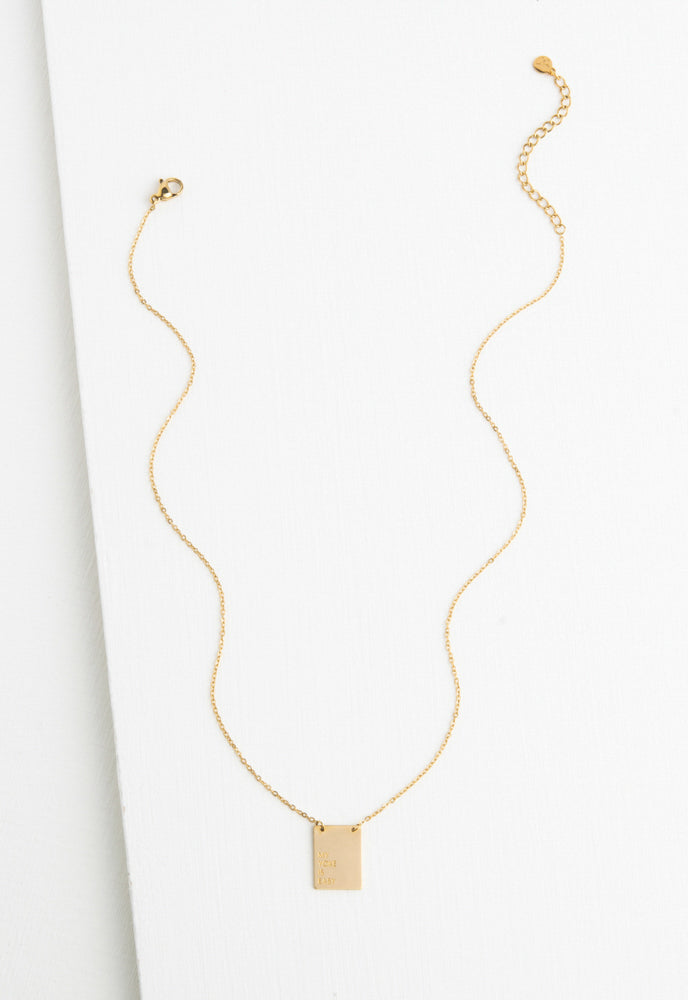 Lay it Down Necklace