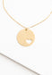 Forever In My Heart Necklace Set in Gold