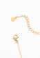 Forever In My Heart Necklace Set in Gold