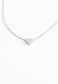 Forever In My Heart Necklace Set in Silver