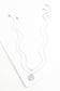 Forever In My Heart Necklace Set in Silver