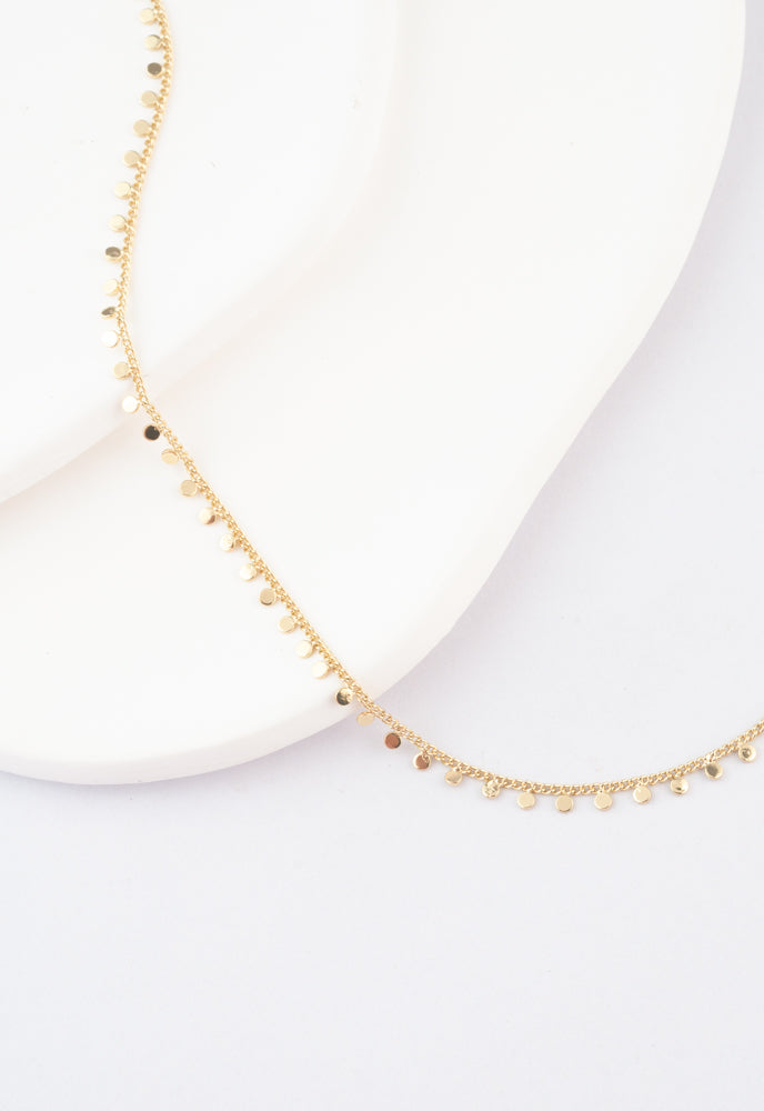Joyful Radiance Necklace in Gold