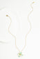 Hope in Bloom Necklace in Mint