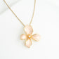 Hope in Bloom Necklace, Misty Rose
