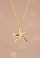 Starfish Hope Necklace in Gold