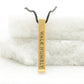 Justice Gold Bar Necklace