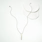 Justice Stainless Bar Necklace