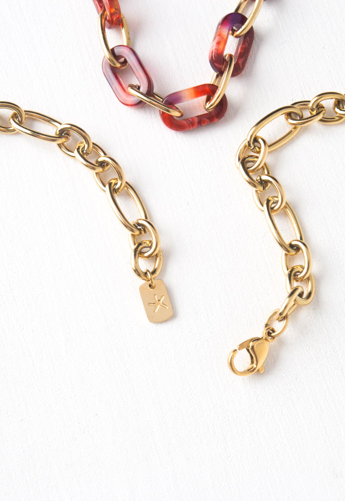 Kindred Hope Necklace in Shades of Blush