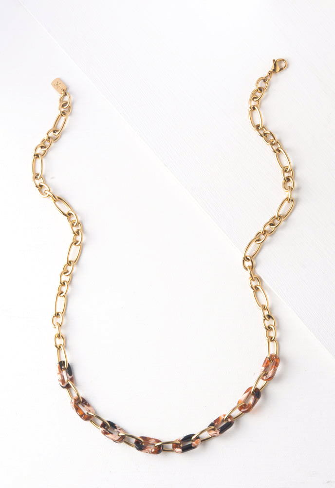 Kindred Hope Necklace in Tortoise Shell