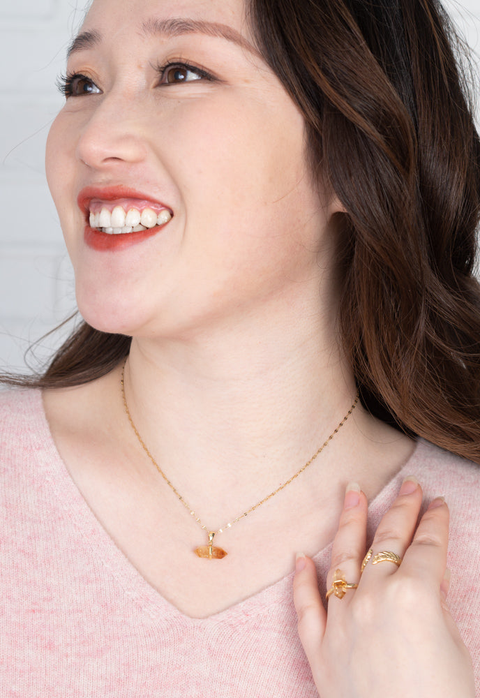 Treasured Citrine Necklace