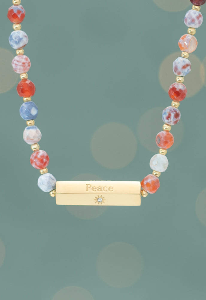 Hope, Peace, Love, and Joy Necklace