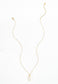 Moonlit Grace Necklace in Gold & Moonstone