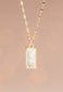 Moonlit Grace Necklace in Gold & Moonstone