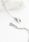 Moonlit Grace Necklace in Silver & Moonstone
