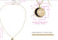 Crescent Moon Medallion Necklace