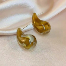 Acrylic Water Drop Earrings