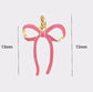 Pink Bow Charm