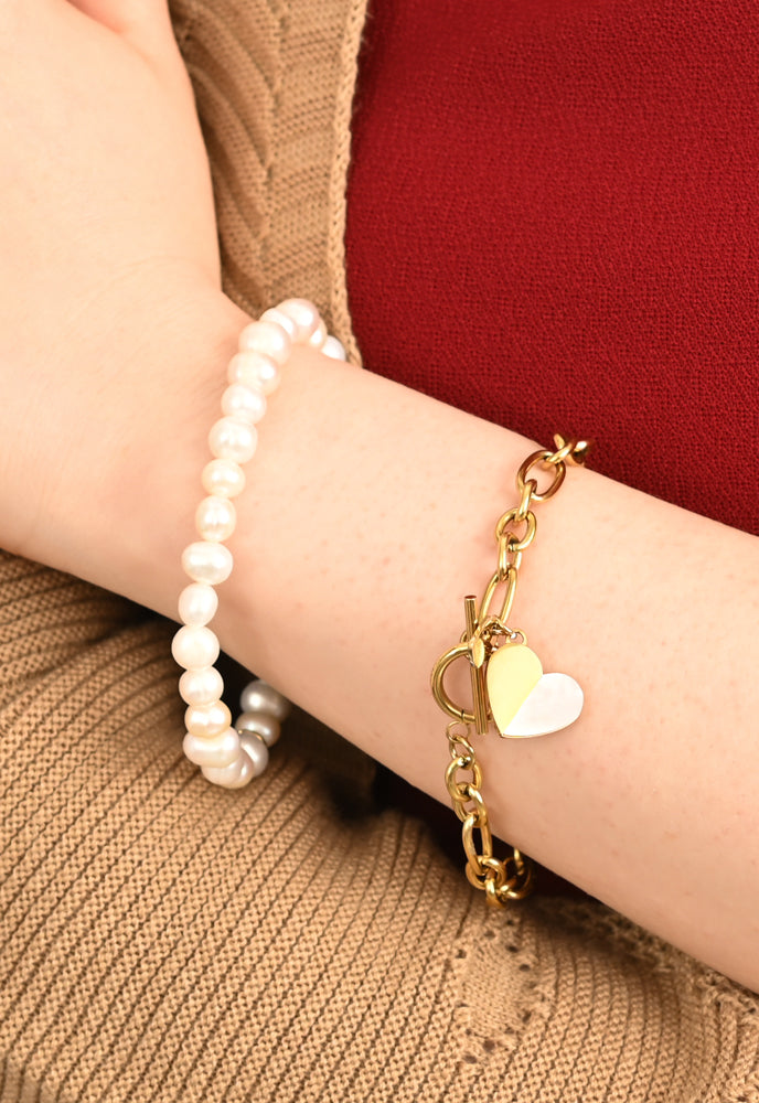 Give Hope Bracelet in Gold