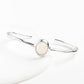 Serene Agate Cuff Bracelet
