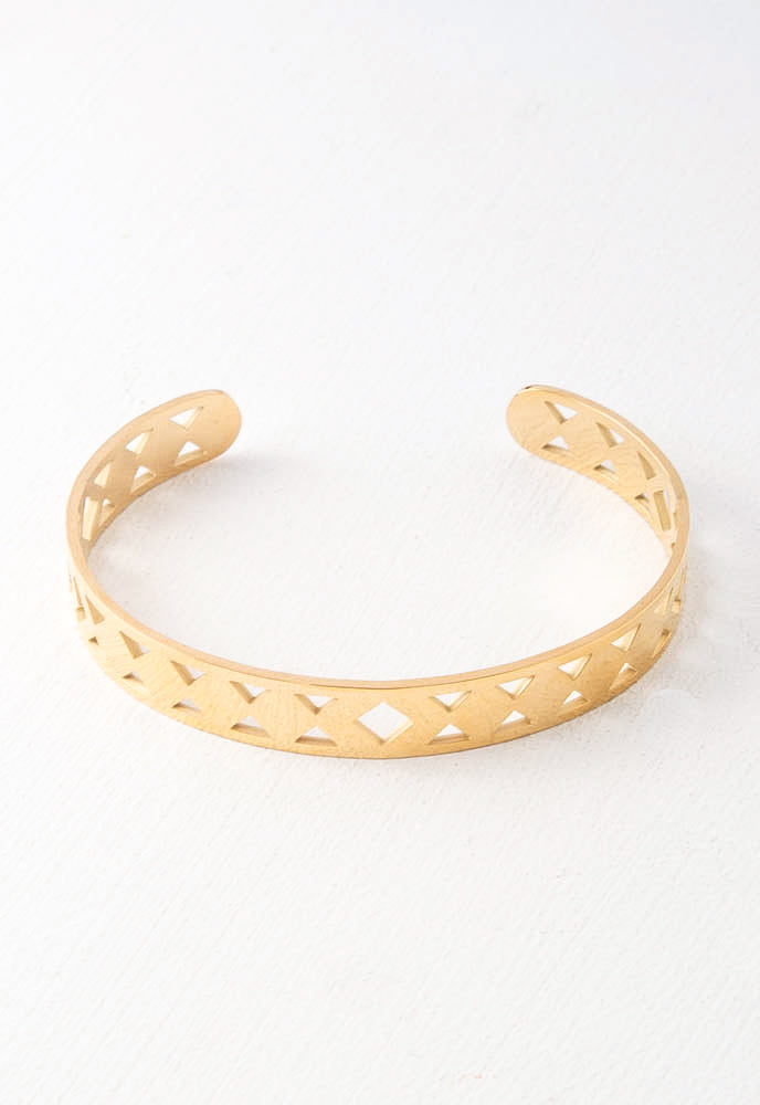 Brilliance Geometric Cuff