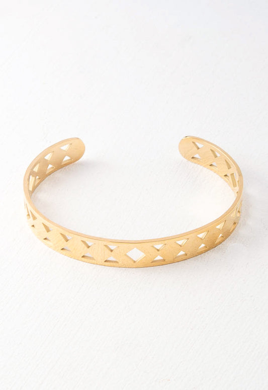 Brilliance Geometric Cuff