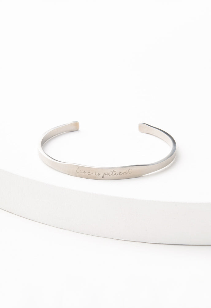 Love is Patient Bracelet