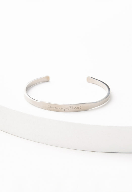 Love is Patient Bracelet
