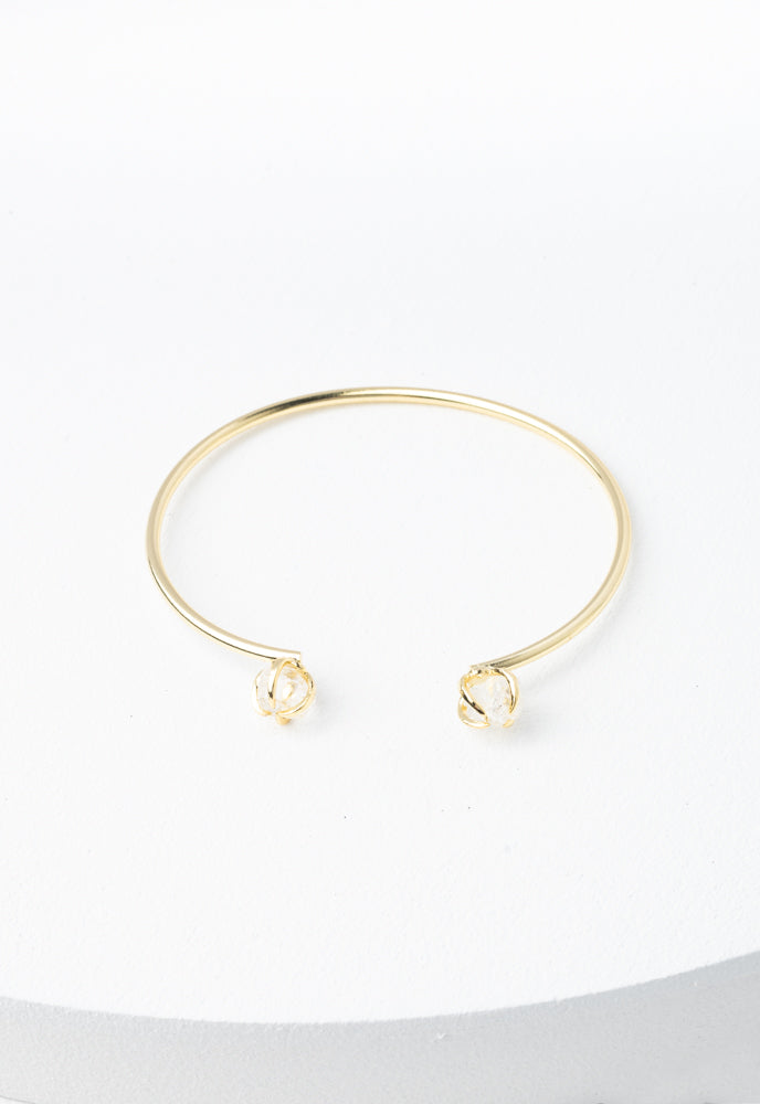 Shine Two-Stone Cuff in Daybreak