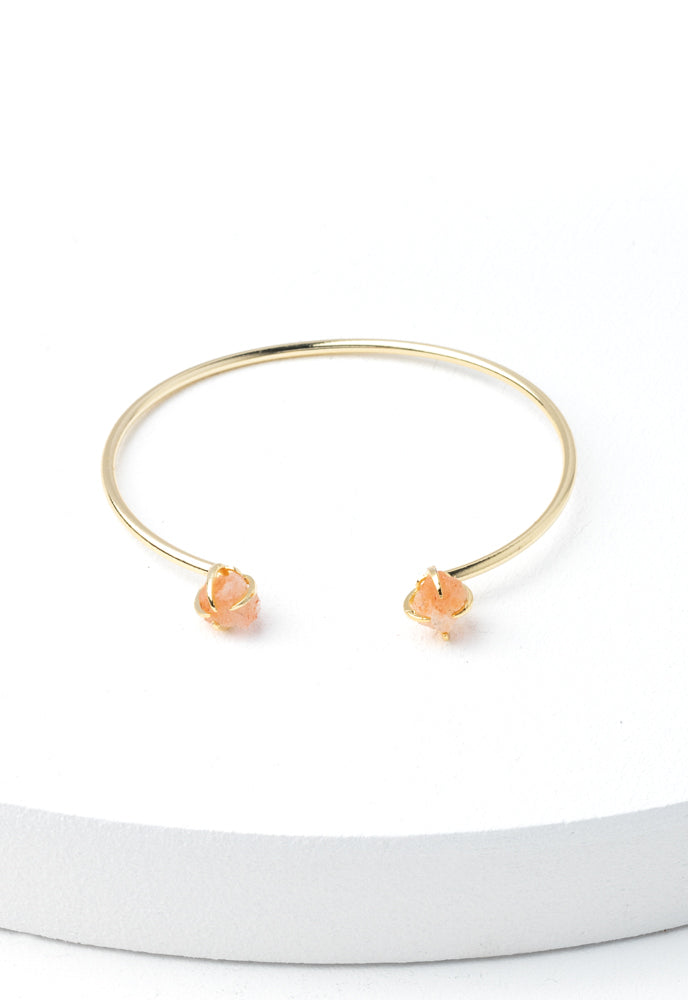 Shine Two-Stone Cuff in Sunset