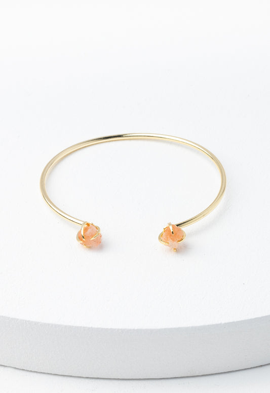 Shine Two-Stone Cuff in Sunset