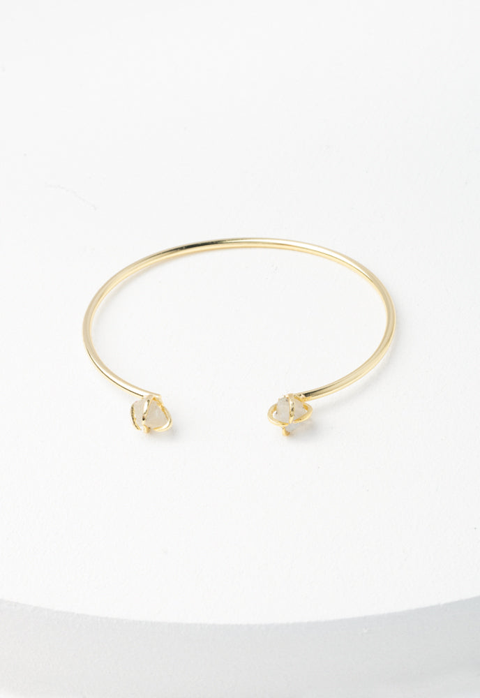 Shine Two-Stone Cuff in Dusk