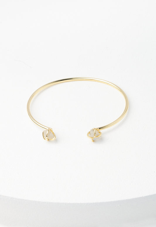 Shine Two-Stone Cuff in Dusk