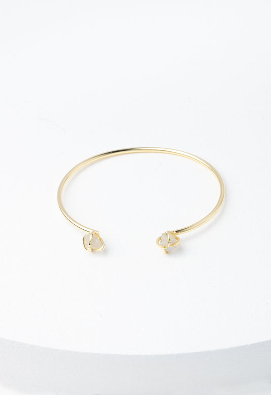 Shine Two-Stone Cuff in Dusk