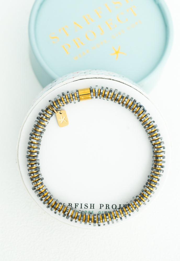 Inspired Black & White Bracelet