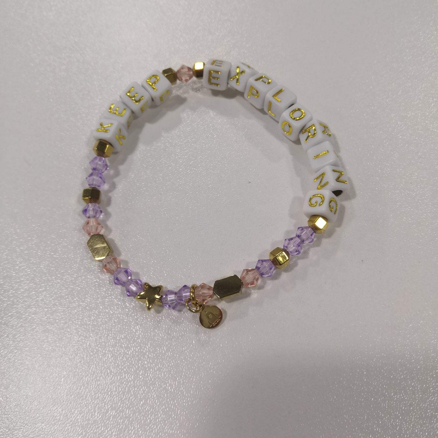 Keep Exploring Bracelet