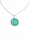 TCH-H52-JL-NL-SV-0-00 Hebrew 5 & 2 Silver Necklace