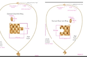 Woven Jigsaw Pendant Necklace