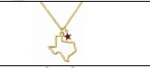 The Maroon LoneStar Necklace