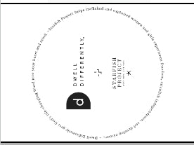 6.5 inches Circle Insert Card
