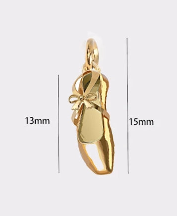 Ballet slipper Charm