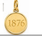 1876 ROUND CHARM