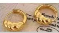 19mm*16mm-gold plated brass
