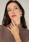 Shine Single-Stone Cuff in Dusk
