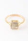 Adorned Ring in Reflective Shimmer