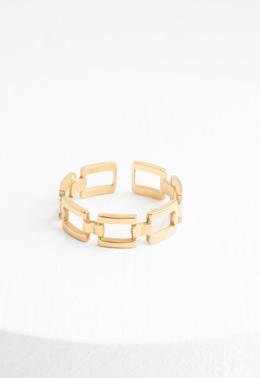 Safe & Sound Gold Ring