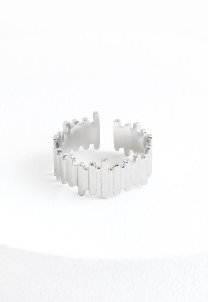 Crowned in Silver Ring