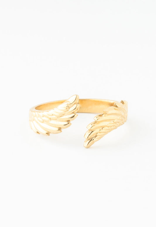 Birds of the Same Feather Gold Ring