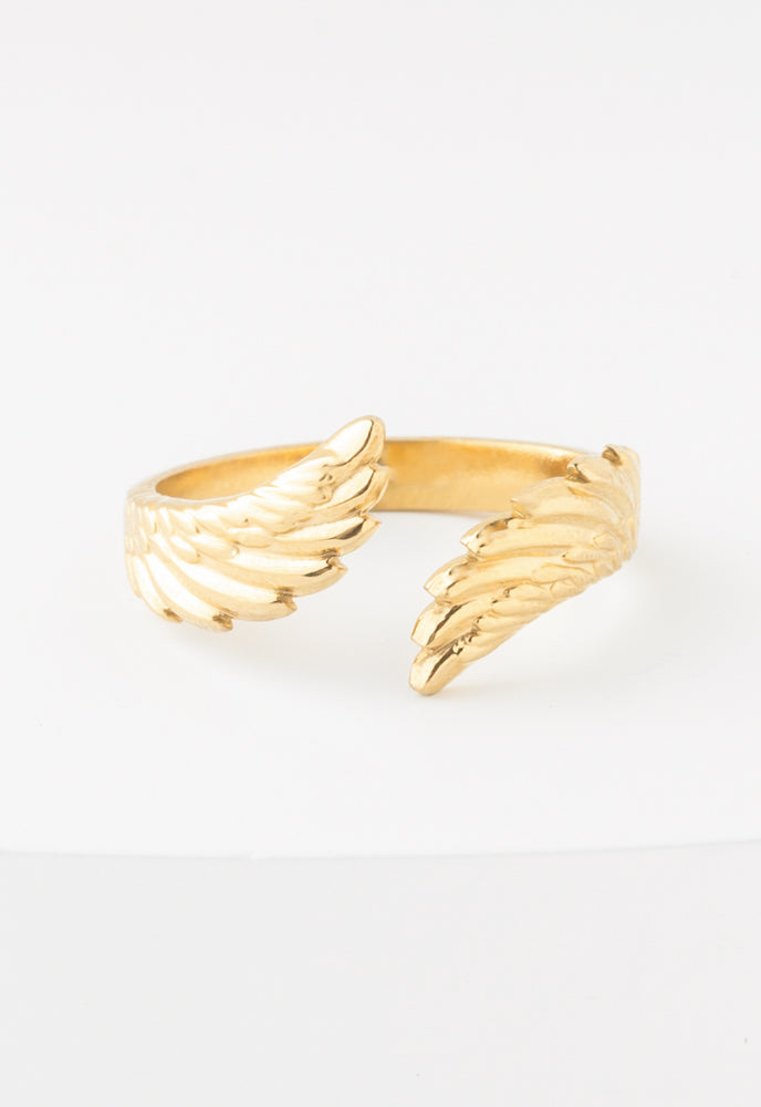 Birds of the Same Feather Gold Ring
