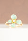 Hope in Bloom Ring in Mint